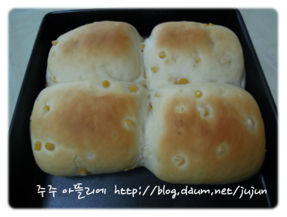 노버터 옥수수 식빵 만들기~