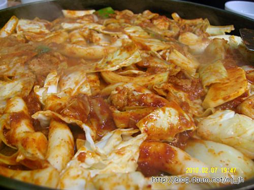 배도부르고~맛도있고~만인의 사랑 닭갈비~