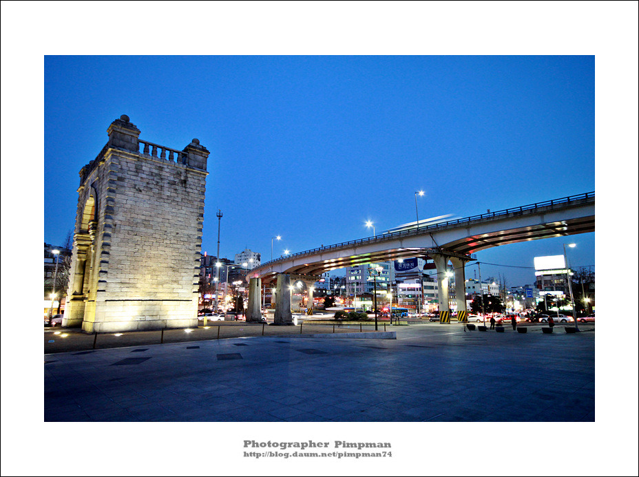 2011-02-25(서대문 독립공원) 독립문 옆에서 타임랩스 동영상
