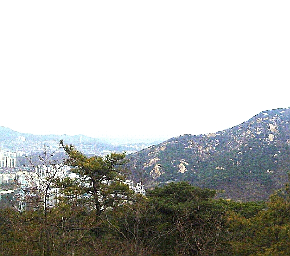 북한산 전경 이미지