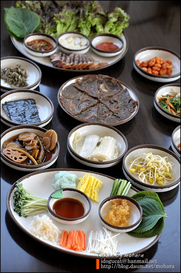 시골밥상 이미지
