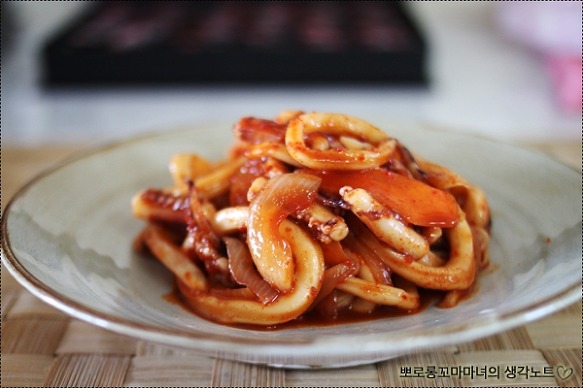 전자렌지로 쉽게 만드는 반찬모음(잡채,진미채,깻잎,오징어,버섯