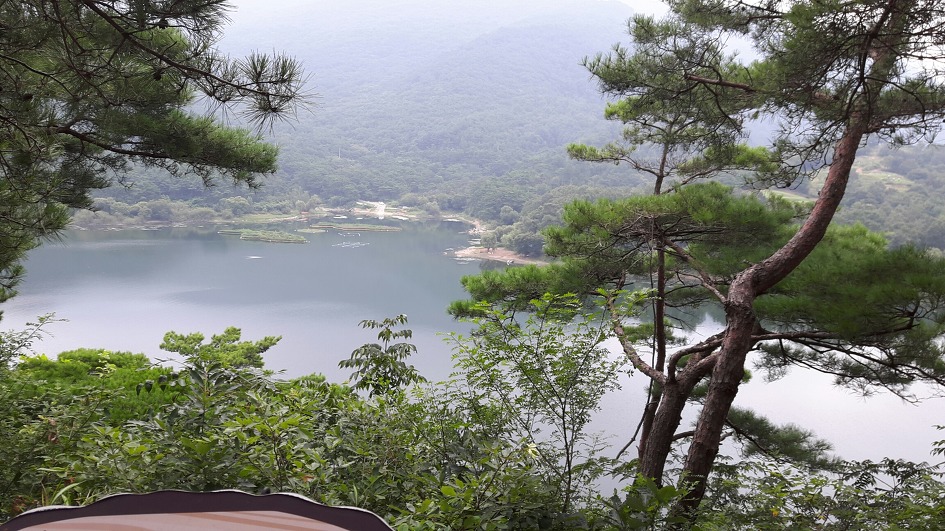괴산호 전망 이미지