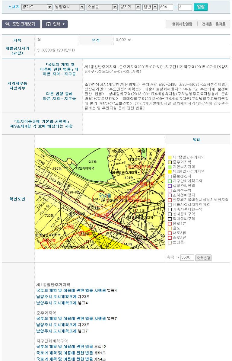 4호선 연장선 (당고개~진접) 신설역세권을 노려라 