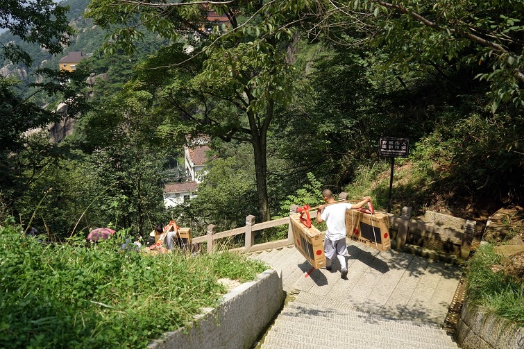 구화산의 스님들 
