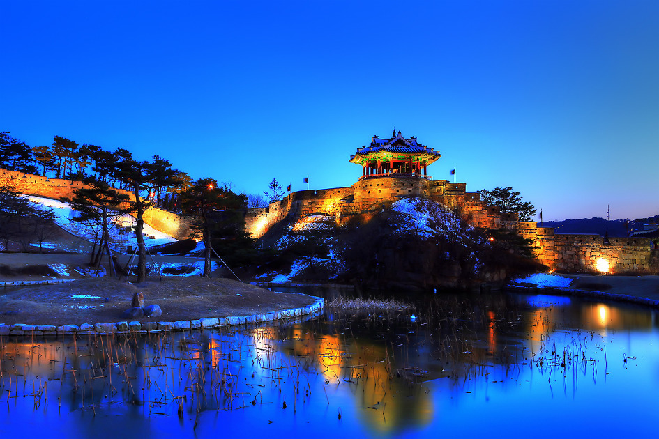 수원화성 야경
