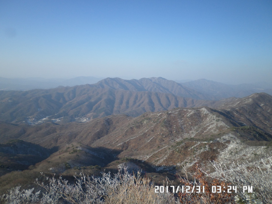 정유년 굿바이 해너미 천마산(812 m)산행
