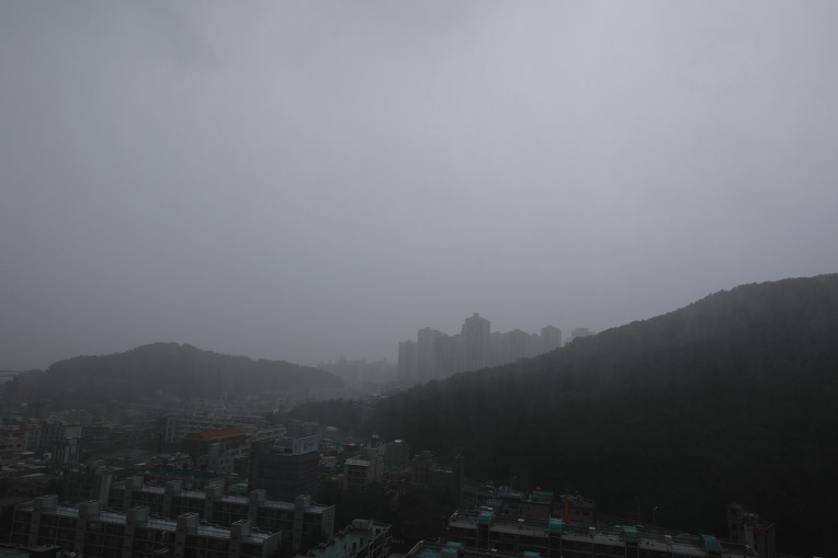 태풍 장마비 2018.7.3