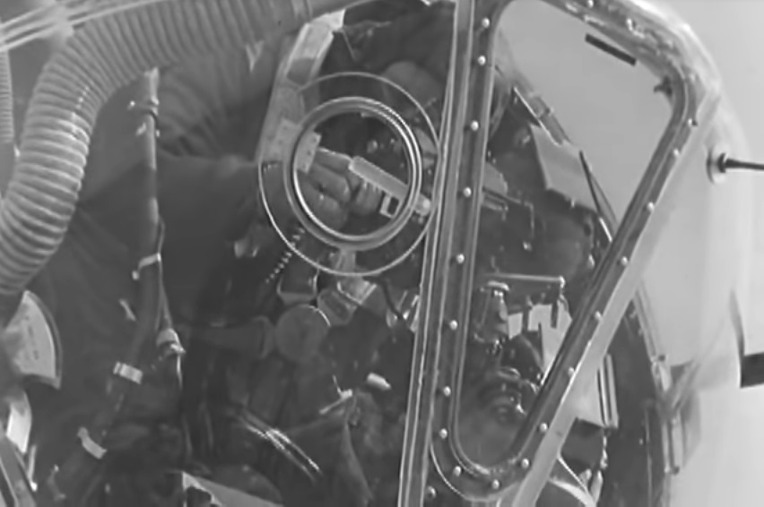 미국 육군 항공대 B-17 폭격기의 폭탄 투하 레버- USAAF B-17 Bomber Bomb release Leber