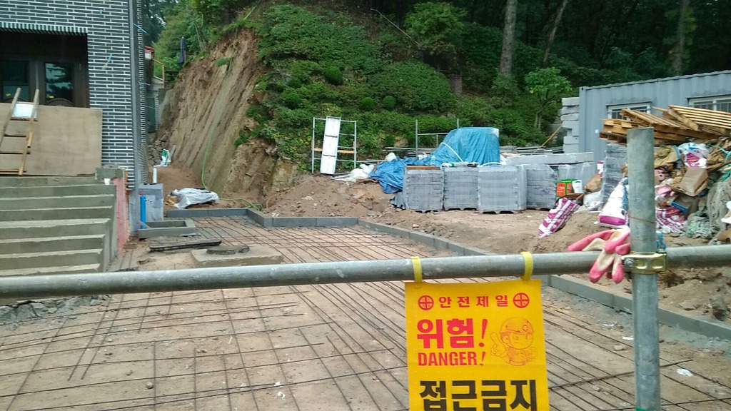 수유동 향운사 공사 180920