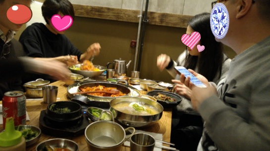 목요일에 싼 김밥과 며느리 생일모임