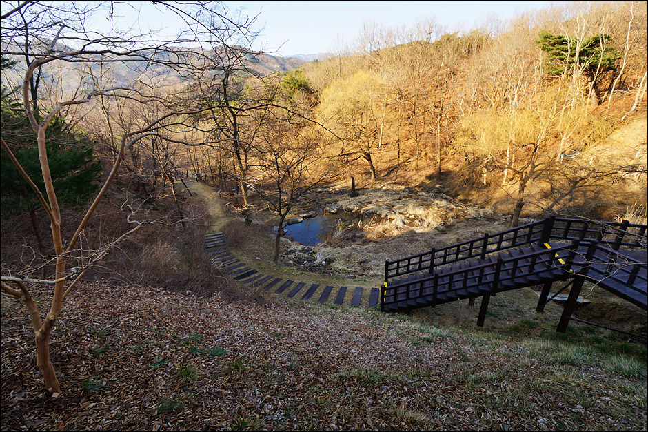 삼척 해신당공원 일출과 공원모습