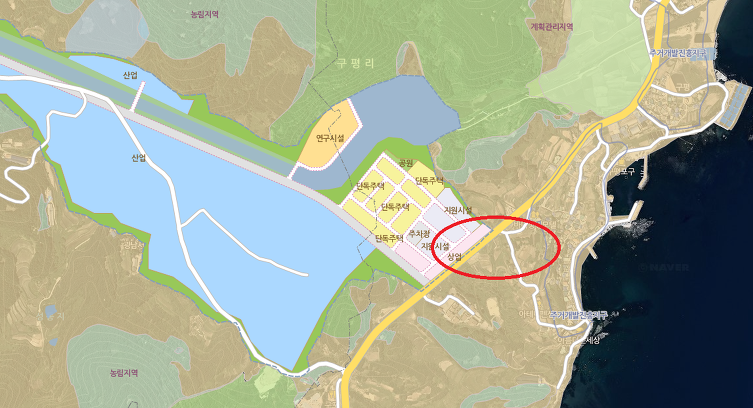 구평리 포항블루밸리국가산업단지 B블럭 상업지앞 코너.각지 【최고저렴한 최고위치 토지매매】