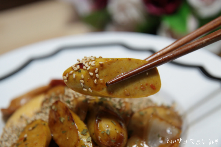 추억의 맥주안주 소세지야채볶음